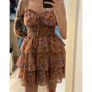 ILLA ILLA Babydoll Floral Dress